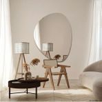 Felicity Design 90 cm Asimetrik Duvar Dekorasyon Aynası - Konsol Üstü Salon Dekorasyon AYNASI-880
