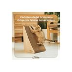 Felidae Oluklu Mukavva, Kedi Tırmalama Kanepesi – Dikey Tırmalama / (24X43X24CM) Small - CS7 LW