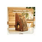 Felidae Oluklu Mukavva, Kedi Tırmalama Kanepesi – Dikey Tırmalama / Xlarge (40X60X24CM) - CS7 DW