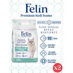 Felin 2x5 lt Marsilya Sabunu Kedi Kumu