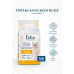 Felin 5 lt Lemon Limon Kokulu Topaklanan Kedi Kumu