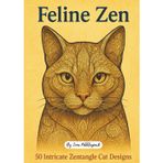 Feline Zen: 50 Intricate zentangle cat designs