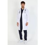 Feliplini Erkek Klasik Yaka Uzun Boy Beyaz Öğretmen Ve Doktor Önlüğü
