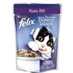 Felix 10x85 gr Kuzu Etli Kedi Pouch Konserve