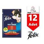 Felix 12X85 Gr Sığır Etli Konserve Kedi Maması