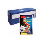 Felix 20x100 gr Sensations Sığır Eti ve Domatesli Kedi Konservesi