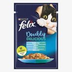 Felix 6x85 gr Somonlu Sardalyalı Yetişkin Kedi Konservesi