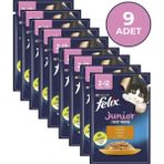 Felix 9x85 gr Junior Tavuklu Yavru Kedi Yaş Maması