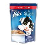Felix Biftekli 100 gr Kedi Maması Pouch