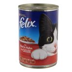 Felix Biftekli 20x400 gr Kedi Maması Pouch