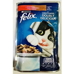 Felix Çifte Lezzet Sığır Etli Tavuklu 20 Adet Kedi Yaş Maması