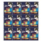 Felix Çifte Lezzet Sığır ve Tavuklu 12x85 gr Yaş Kedi Maması