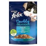 Felix Çifte Lezzet Somon Alabalıklı 12x85 gr Yaş Kedi Maması