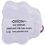 Felix indigo Serisi FL477 Uyumlu ORION 9.6v 2200mAh Şarjlı Süpürge Pili