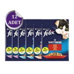 Felix Karma Paket 12x85 gr Yaş Kedi Mama