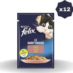 Felix Kedi Yaş Mama Somonlu 85 Gr - (12 Adet)