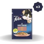 Felix Kedi Yaş Mama Somonlu 85 Gr - (3 Adet)