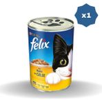 Felix Konserve Kedi Maması Tavuklu 400 Gr - (1 Adet)