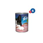 Felix Konserve Somon Kedi Maması 400 GrX6'lı
