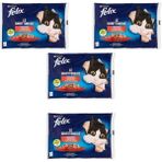 Felix Multipack Sığır ve Tavuk Etli Yetişkin Yaş 4x85 gr Kedi Maması