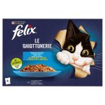 Felix Multipack Somonlu ve Ton Balıklı 4X85 gr 12'li Yetişkin Kedi Yaş Maması