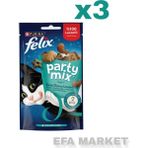 Felix Party Mix Karışık Okyanus Lezzetleri Kedi Ödül Maması 1X60 gr (3 Adet)