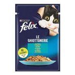Felix Pouch Le Ghiottonerie Ton Balıklı Yaş 85 gr Kedi Maması