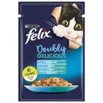 Felix Sardalya ve Somonlu 85 gr 12'li Yetişkin Kedi Yaş Maması