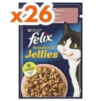 Felix Somonlu Karidesli 26x85 gr Kedi Konservesi