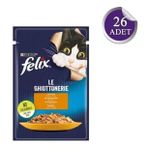 Felix Tavuk Etli 26x85 gr Yaş Kedi Maması