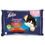 Felix Tavuklu ve Sığır Etli Yavru 4x85 gr Kedi Maması