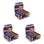 Fellas Granola Bar Kırmızı Meyveli, 23 Gram, 12 Adet (3 paketi)