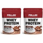 Fellas Performance Çikolata Aromalı Whey Protein 175g 2`li paket