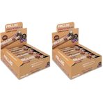 Fellas Protein Bar, Vanilyalı ve Kakaolu, 32gr x 12 Adet (2 paketi)