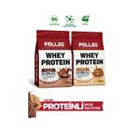 Fellas Whey Protein Tozu 2'li - Çikolata Aromalı 525 G + Kurabiye Aromalı 525 G Çikolata - Kurabiye