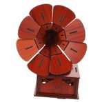 FELTECHELECTR 1 Takım Gramofon Bulmaca Antika Plak Çalar Retro Gramofon Tahta Masa Diy Montaj Bulmacaları Kitaplık Diyorama 3d Fonograf Bulmacaları Oyuncak Ahşap 3 Boyutlu Odun Müzik Kutusu
