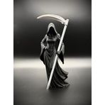 Female Reaper Heykelciği | Lady Death Tasarım Masa Dekoru | Gotik Ev Aksesuarı ve Koleksiyonluk Biblo Karanlık Estetik ve Mistik Ofis Aksesuarı