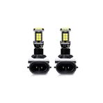 Femex 2 Adet H27 Sis Farı İçin Özel Led Ampul 24 Ledli Beyaz
