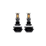 Femex 2 Adet H27 Sis Farı İçin Özel Led Ampul 24 Ledli Turuncu