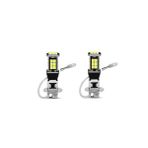 Femex 2 Adet H3 Sis Farı İçin Özel Led Ampul 24 Ledli Beyaz