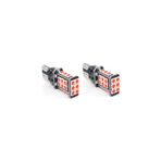 Femex 2 Adet T15 Led Dipsiz 24 Ledli Ampul Kırmızı