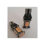 Femex 2 Adet T15 Led Dipsiz 24 Ledli Ampul Turuncu