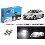 Femex Chevrolet Cruze LED Plaka Aydınlatma Ampul Seti Femex Parlak Beyaz