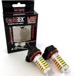 Femex Eco H9 Sis Farı LED Ampul 66 Ledli Mercekli Turuncu 2ADET