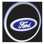 Femex Ford Araçlar İçin Pilli Yapıştırmalı Kapı Altı Led Logo