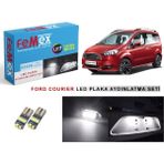 Femex Ford Courier LED Plaka Aydınlatma Ampul Seti Femex Parlak Beyaz