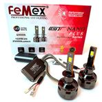Femex GT Nano Plus Csp LUMILED ROYAL Chipset Radyatör Soğutmalı H1 Led Xenon Led Headlight