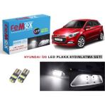 Femex Hyundai I20 LED Plaka Aydınlatma Ampul Seti Femex Parlak Beyaz