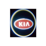 Femex Kia Araçlar İçin Pilli Yapıştırmalı Kapı Altı Led Logo