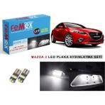 Femex Mazda 3 LED Plaka Aydınlatma Ampul Seti Femex Parlak Beyaz